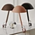 Versatile Sempe Clamp Lamp: Stylish Table Lighting 3D model small image 1