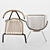 TORO Outdoor Garden Chair 3D model small image 2