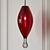 Modern Glass Pendant: Ellipse Droplet by Moshe Bursuker 3D model small image 3