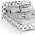 Luxury Handmade Windsor Dream Bed 3D model small image 3