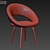 Contemporary Pillow Armchair 3D model small image 3