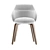 Sleek Modern Chair: Model 01 3D model small image 1