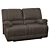 Ultimate Comfort Reclining Loveseat 3D model small image 2