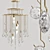 Ralph Lauren Hailee Chandelier 3D model small image 1