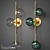 Elegant Psooria Sconce - Ø 28 × 74 см 3D model small image 1