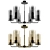 Elegant Ceiling Chandeliers 3D model small image 2