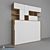 Skandinaviya Horizontal Wardrobe-Bed Transformer 3D model small image 2