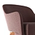 Elegant Molteni & C D.151.4 Lounge Chair 3D model small image 2