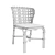 Nicole Hollis McGuire Exalt Side Chair- Beige & Black Variants, Elegant & Modern Design 3D model small image 3