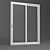 Elegant Windows Ensemble by Birdal 3D model small image 1