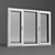 Elegant Windows Ensemble by Birdal 3D model small image 2