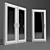 Elegant Windows Ensemble by Birdal 3D model small image 3