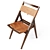 Portable Folding Chair 3D model small image 2