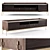 Aston Leather TV Cabinet 3D model small image 1