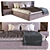 Glen Longhi Bed: Sleek Italian Design 3D model small image 1