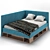 Lancaster Ottoman Bed - Lift Mechanism 3D model small image 1