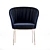 Elegant Velvet Chair 3D model small image 2