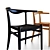 Scandinavian Style Chair: NATTAVAARA 3D model small image 2