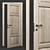 ELEGANCE 6 Door: Modern Style at Framyr 3D model small image 2