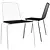 Modern Comfort: Niza Chair 3D model small image 1