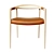 Modern Sola Arm Chair: Award-Winning Design 3D model small image 2