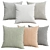 Luxury Comfort Pillows 3D model small image 1