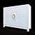 Sleek White Dresser by Ambicioni 3D model small image 1