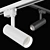 Bold and Efficient: Volta Lightstar Track Light 3D model small image 2