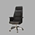 Italian Office Chair Eleganza 3D model small image 1