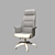 Italian Office Chair Eleganza 3D model small image 2