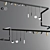 Modular Suspended Track Light-02 3D model small image 1