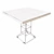 Versatile "CUBE-L" Dining Table 3D model small image 2