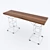 Modern Cube-L Console Table 3D model small image 1