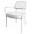 Retro Elegance: Vintage Chair 3D model small image 3