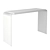 E-style Glass Base Console 3D model small image 2