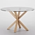Elegant Arya Dining Table 3D model small image 7
