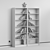 Festive Bookshelf Tree 3D model small image 3