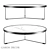 Royal White Coffee Table 3D model small image 1