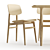 Norr11 Danish Dining Set 3D model small image 4