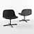 Calligaris College Lounge Chair 3D model small image 6