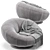 Plush Groovy Swivel Chair 3D model small image 3