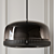 Dub Medium Pendant: Sleek and Stylish Lighting 3D model small image 2