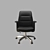 Elegant Italian Office Chair 3D model small image 3
