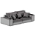 Grand Vista Sofa: Luxury and Style 3D model small image 4