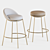 Modern Paula Rosales Nest Bar Stool 3D model small image 1