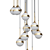 Elegant Pendant Lighting: Lampatron PAVIA 13 3D model small image 2