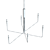 Crate & Barrel Clive 6-Arm Chandelier: Elegant Lighting Marvel 3D model small image 5