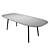 Fiam Coral Beach Table: Exquisite Design for Beachside Bliss 3D model small image 3