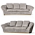 Exquisite Charisma Passion Sofa 3D model small image 1