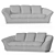 Exquisite Charisma Passion Sofa 3D model small image 2